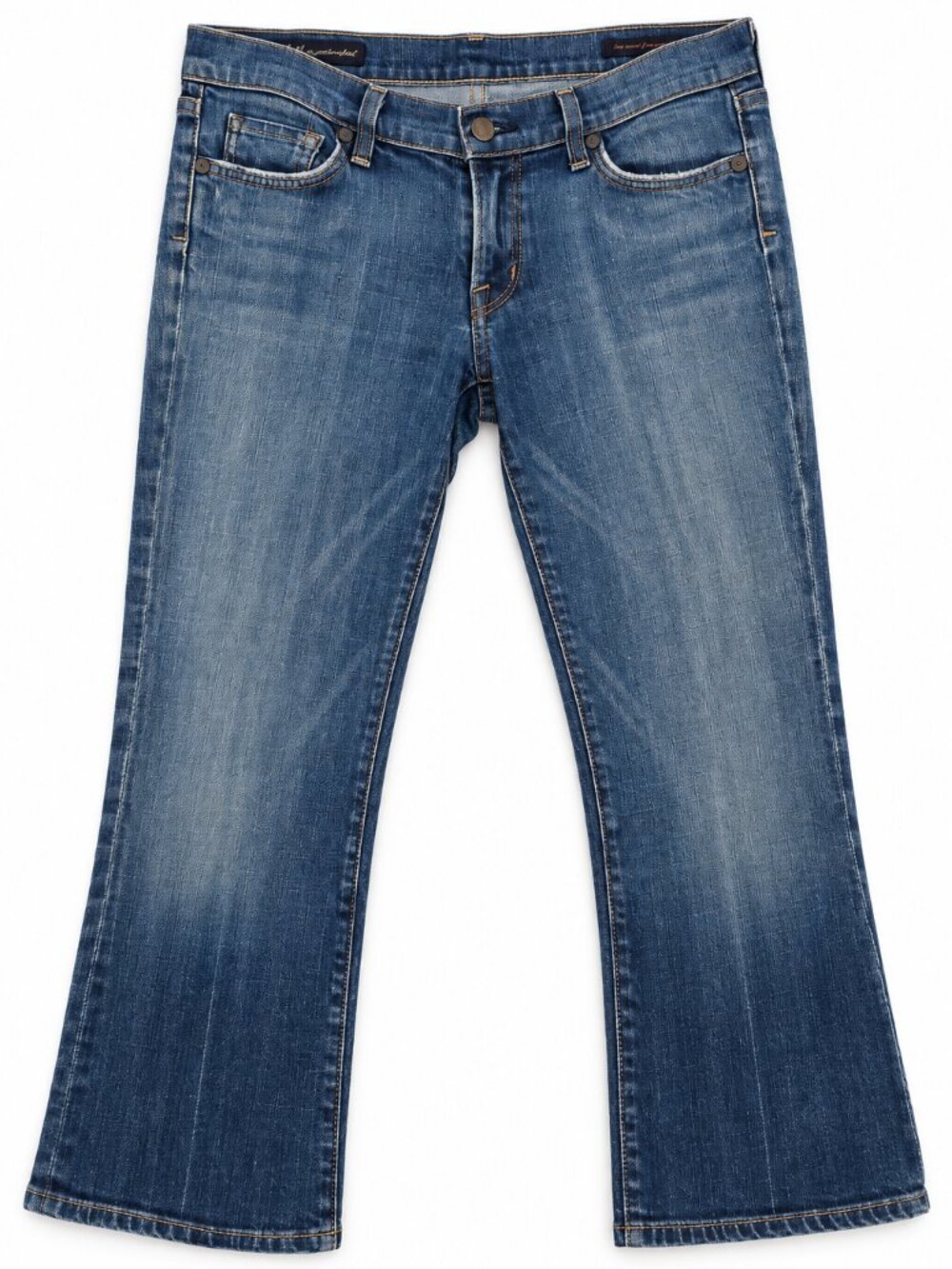 Citizens of Humanity Kelly #063 Low Rise Flare Cropped Jeans Y2K Size 29